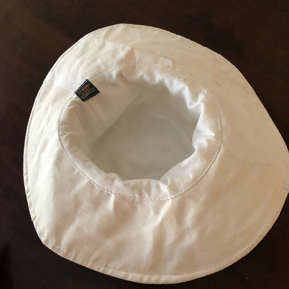 Vintage Polka Dot Sub Hat 100% Cotton Hong Kong - Picture 4 of 7